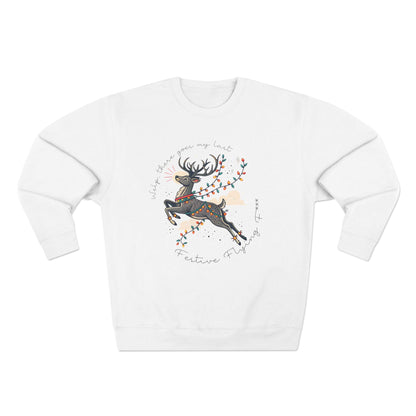 Last Festive Flying .... Christmas Sweatshirt - Out of Office Outfitters - Sweatshirt