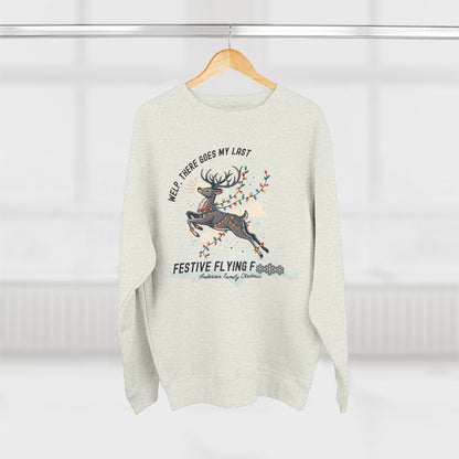 Last Festive Flying .... Christmas Sweatshirt - Out of Office Outfitters - Sweatshirt