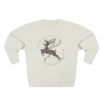 Last Festive Flying .... Christmas Sweatshirt - Out of Office Outfitters - Sweatshirt