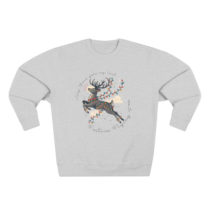 Last Festive Flying .... Christmas Sweatshirt - Out of Office Outfitters - Sweatshirt
