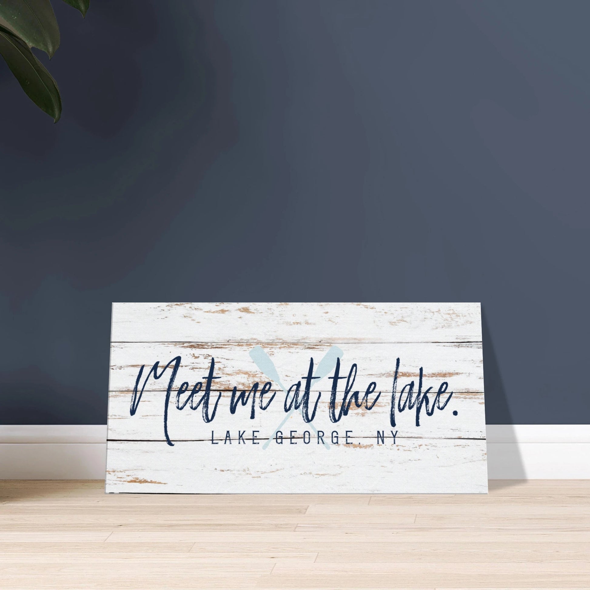 Meet me at the Lake Canvas Wall Art - Out of Office Outfitters - Print Material