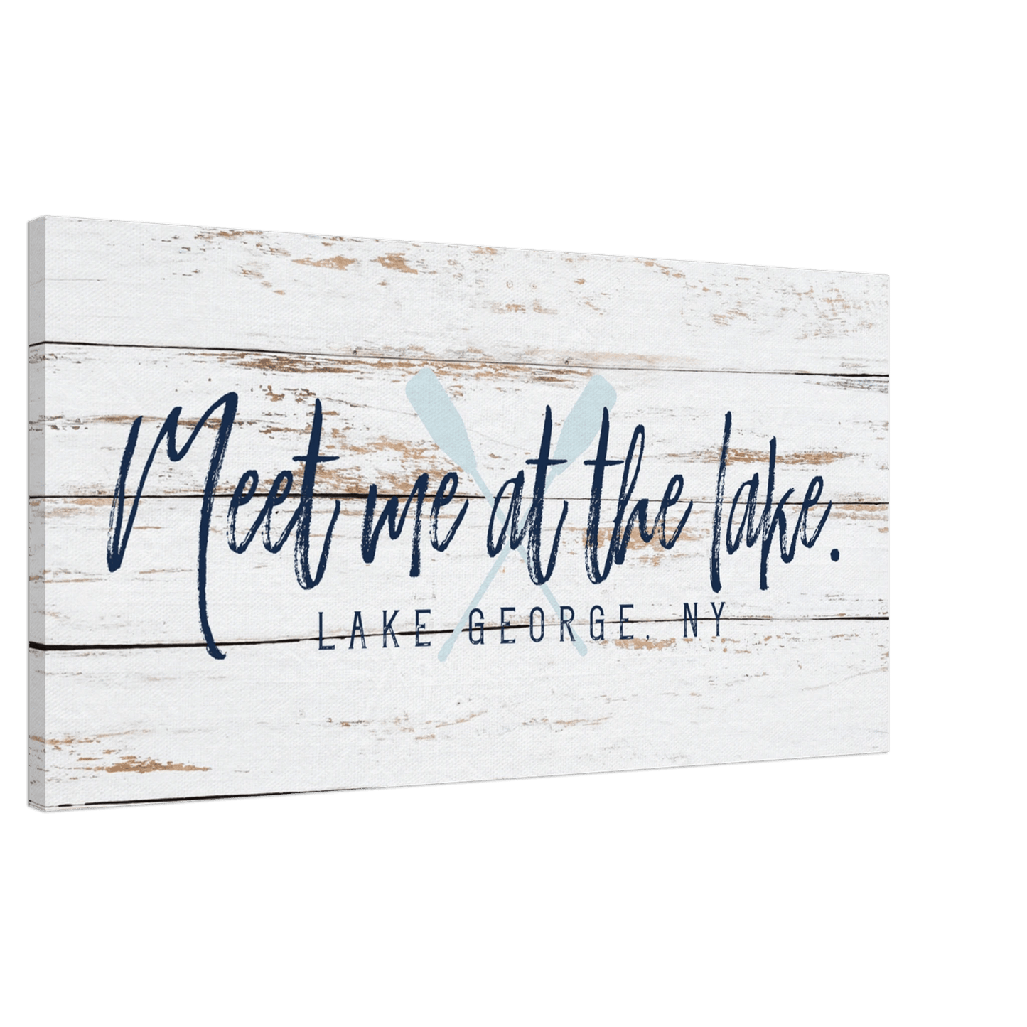 Meet me at the Lake Canvas Wall Art - Out of Office Outfitters - Print Material