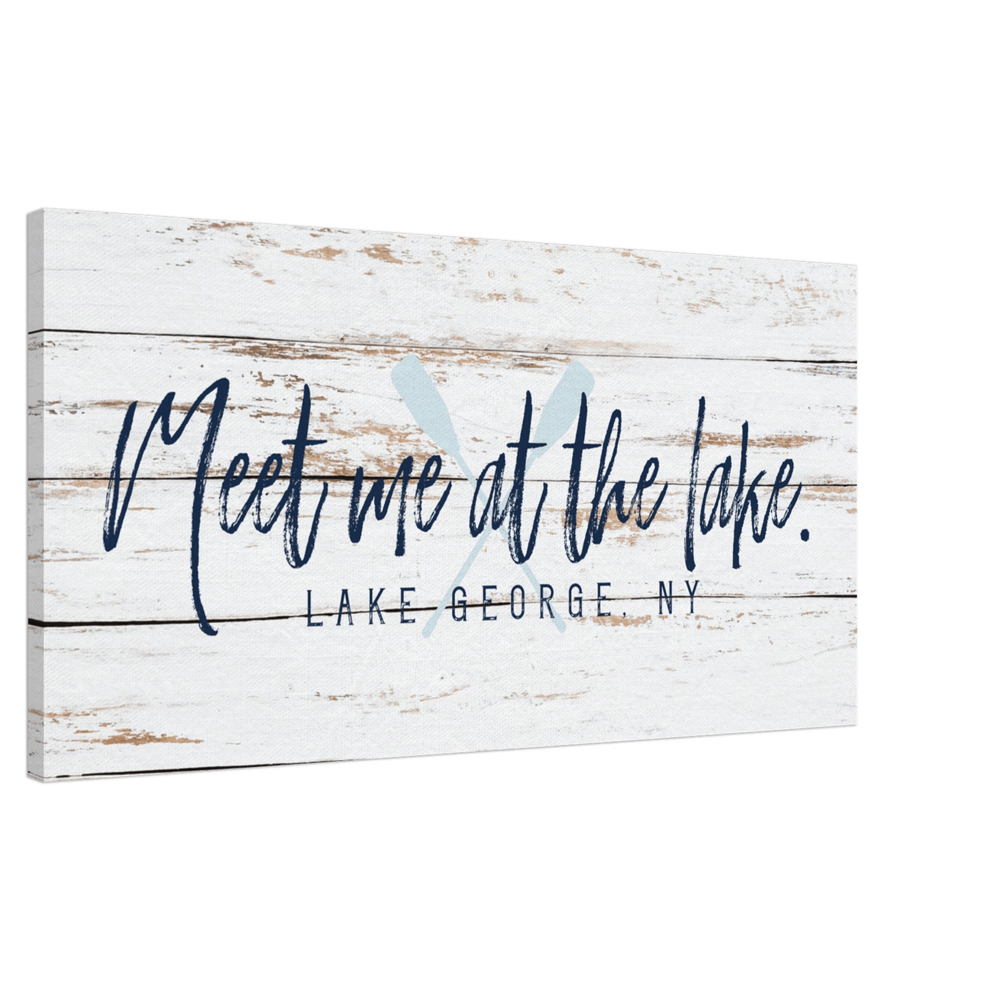 Meet me at the Lake Canvas Wall Art - Out of Office Outfitters - Print Material
