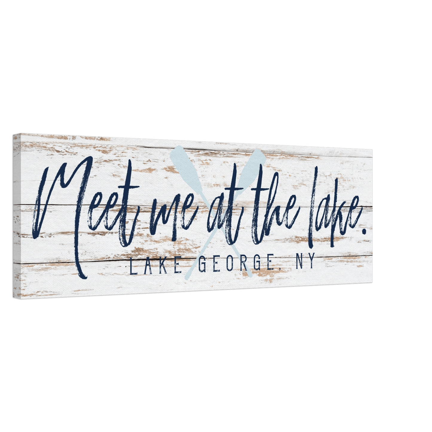 Meet me at the Lake Canvas Wall Art - Out of Office Outfitters - Print Material