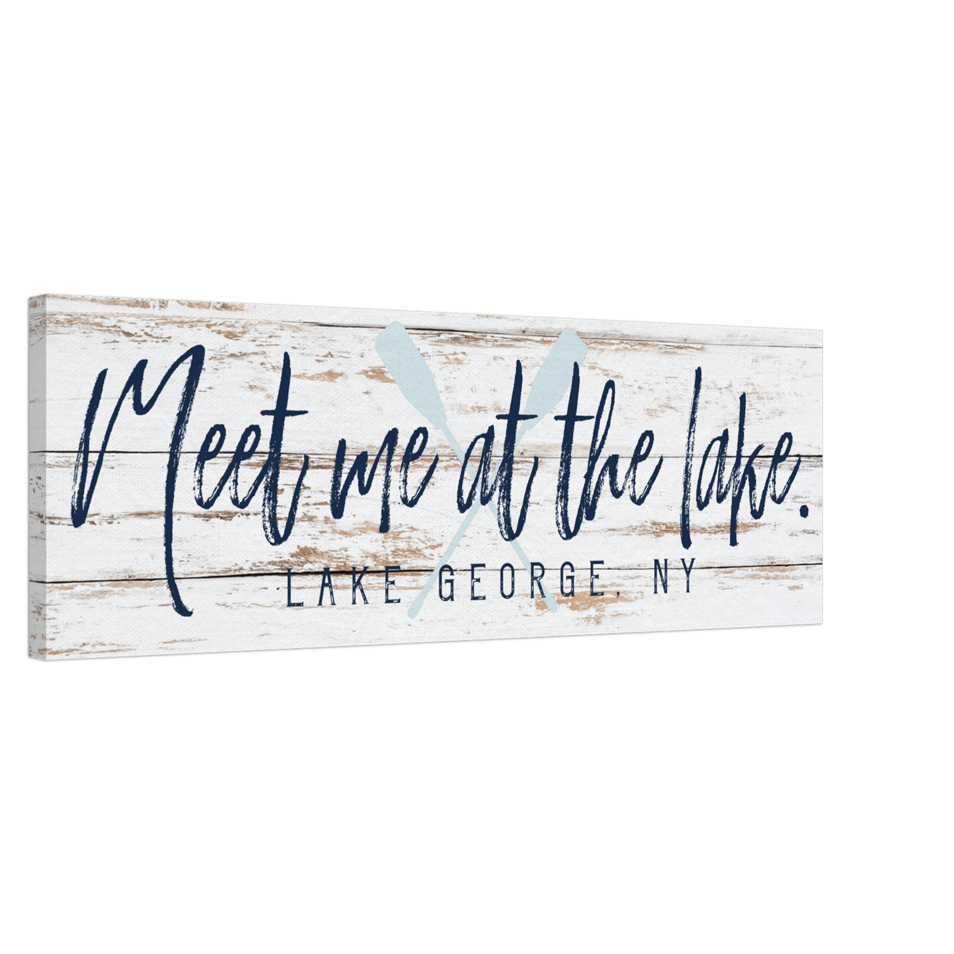 Meet me at the Lake Canvas Wall Art - Out of Office Outfitters - Print Material