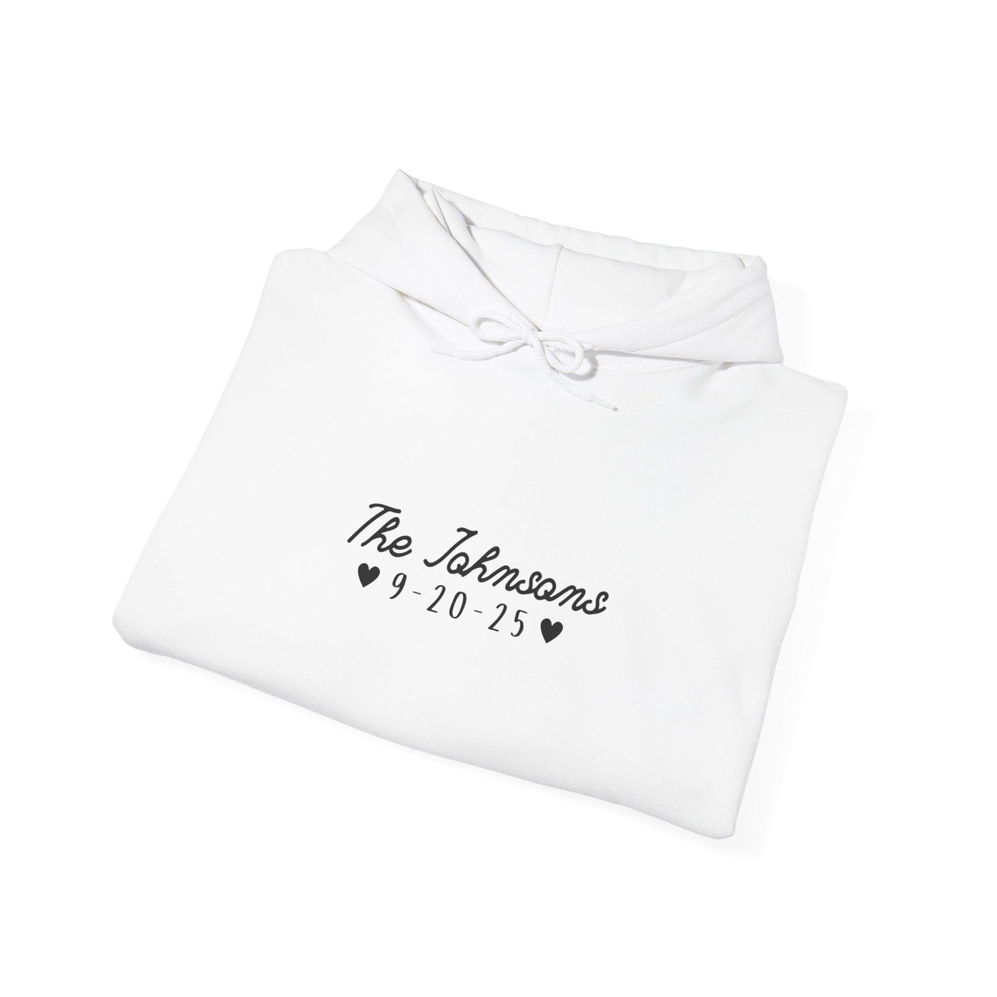 Mixed Tape Personalized Wedding Hoodie - Out of Office Outfitters - Hoodie