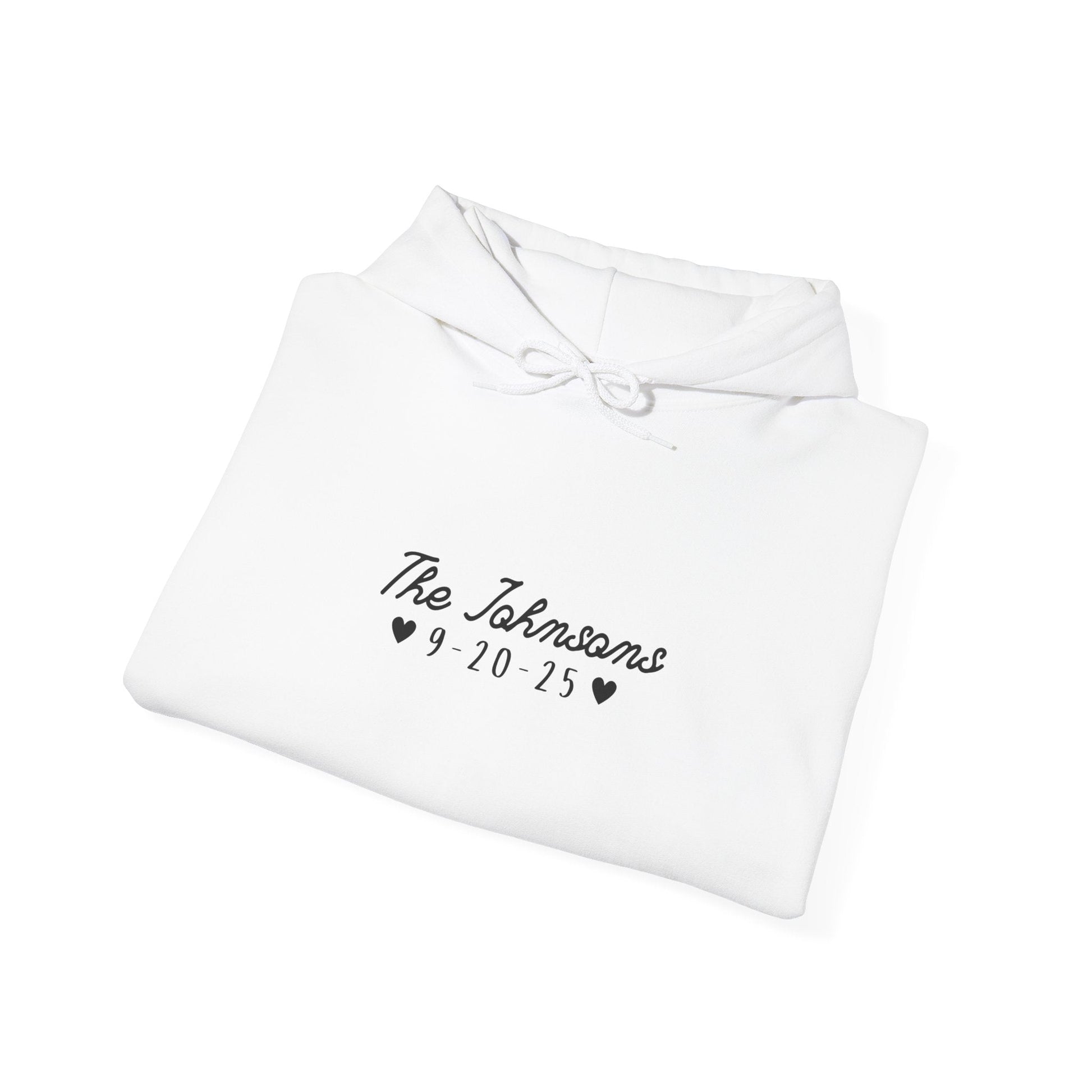 Mixed Tape Personalized Wedding Hoodie - Out of Office Outfitters - Hoodie