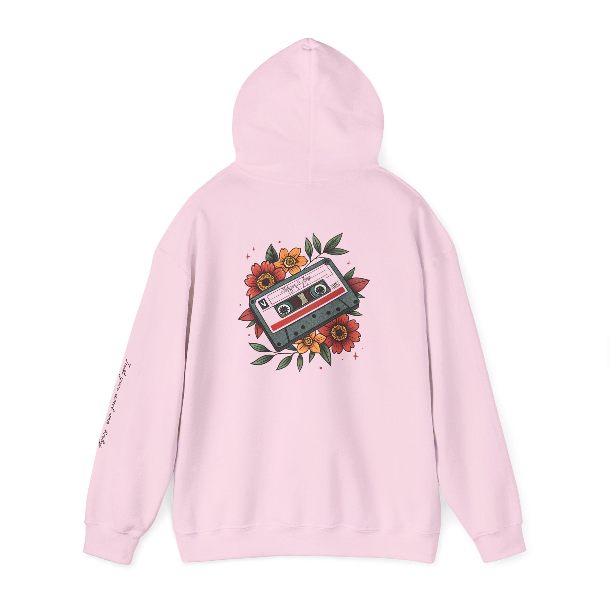 Mixed Tape Personalized Wedding Hoodie - Out of Office Outfitters - Hoodie