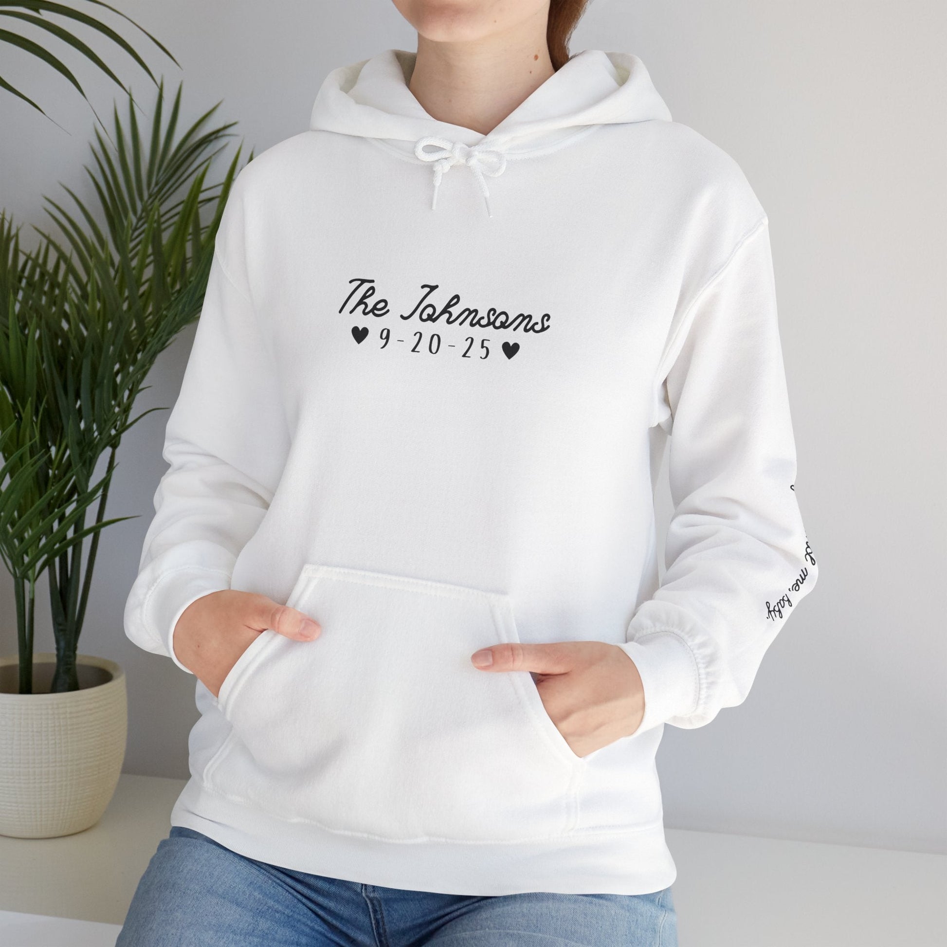 Mixed Tape Personalized Wedding Hoodie - Out of Office Outfitters - Hoodie