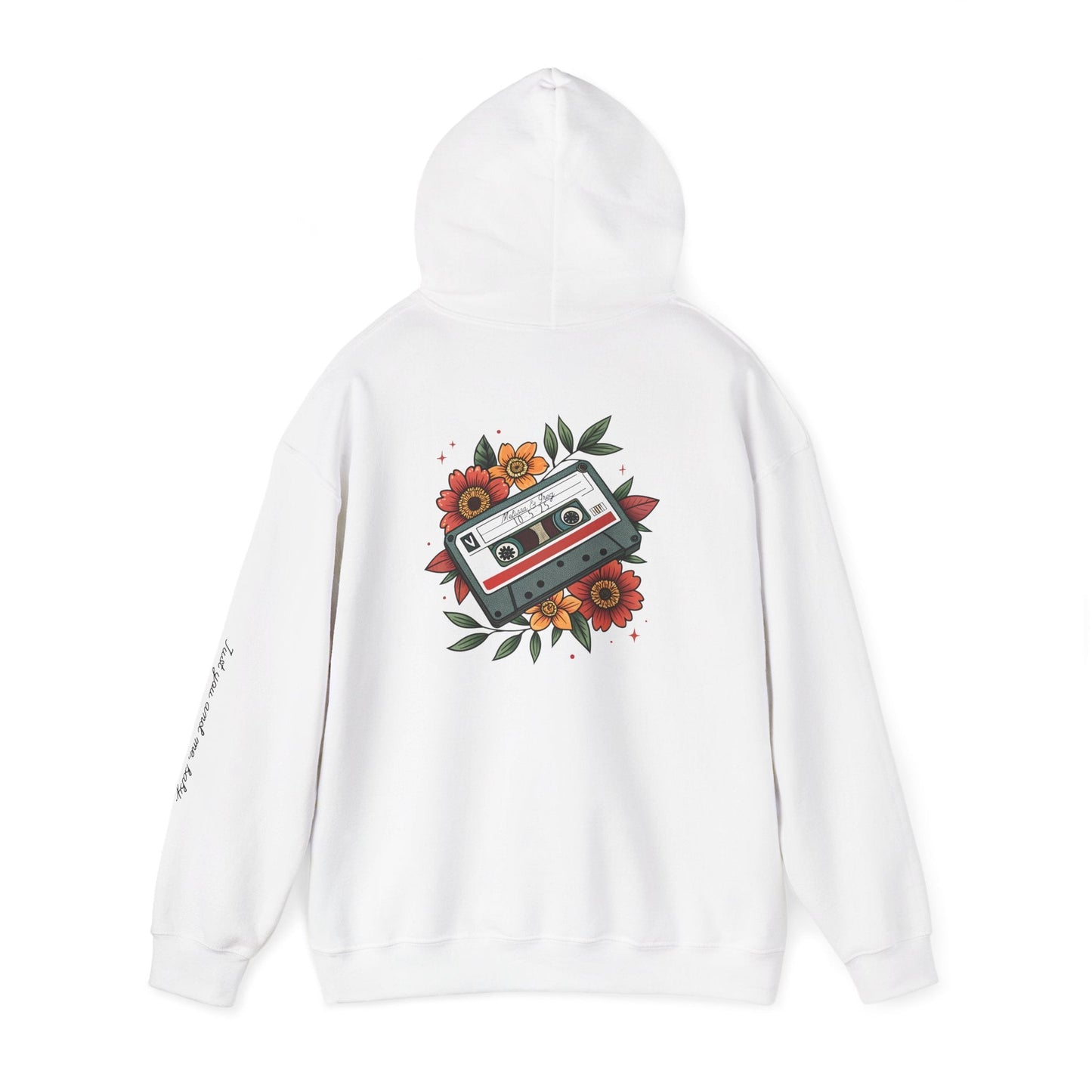 Mixed Tape Personalized Wedding Hoodie - Out of Office Outfitters - Hoodie