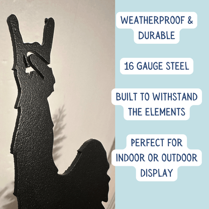 Monorail Magic Metal Wall Art - Out of Office Outfitters - Die - Cut Sign