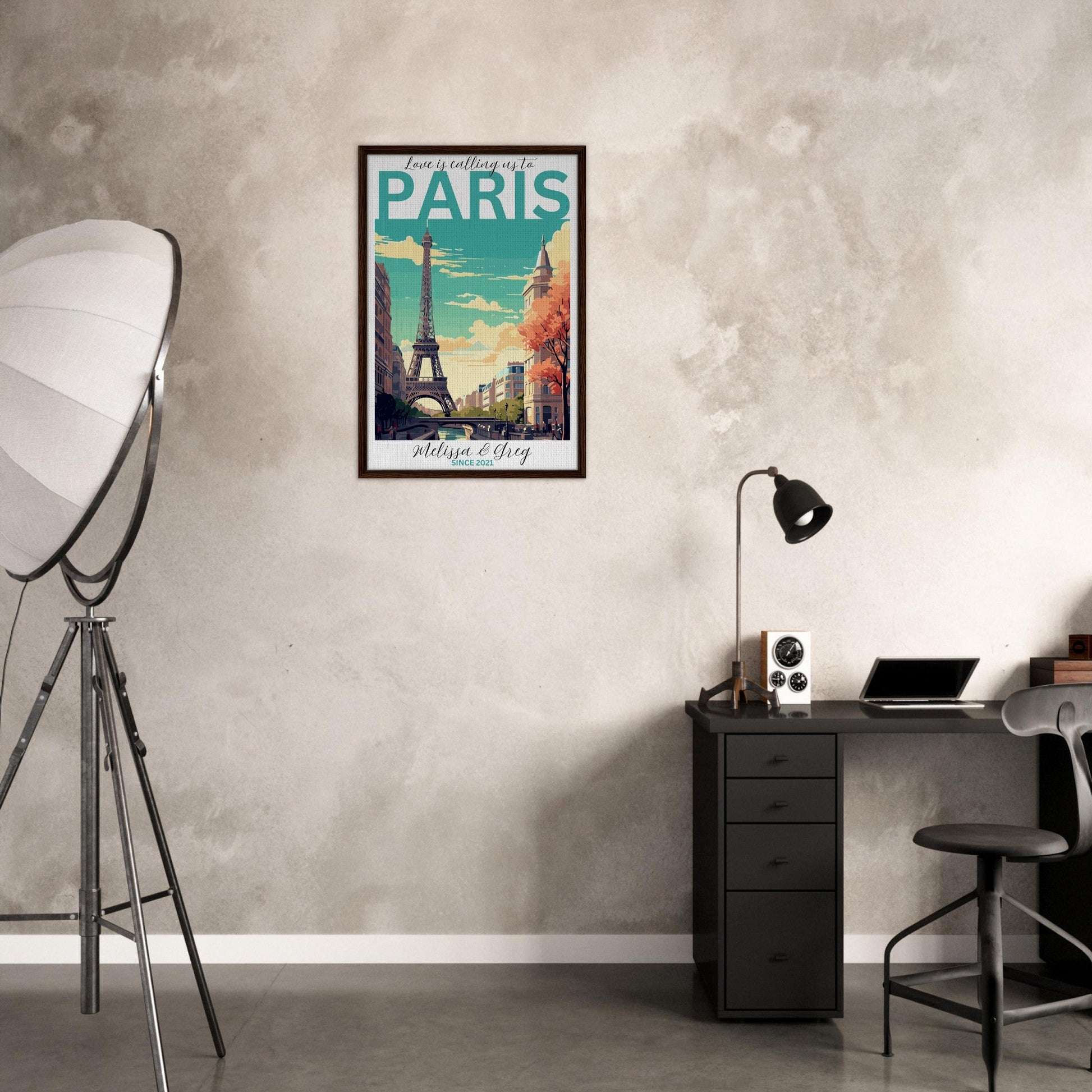 Paris Travel Daydreams Canvas - Out of Office Outfitters - Print Material