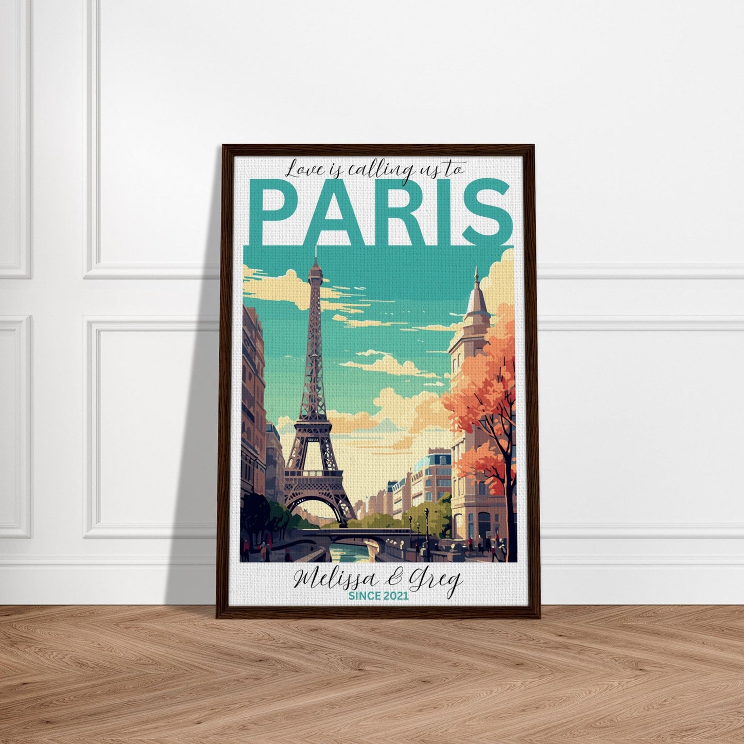 Paris Travel Daydreams Canvas - Out of Office Outfitters - Print Material