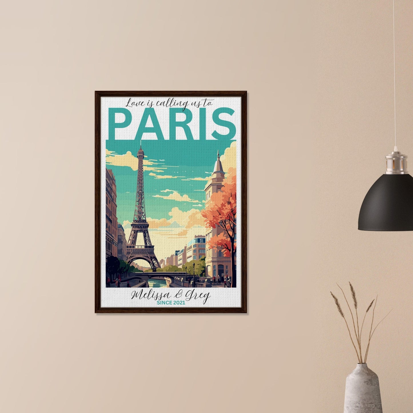 Paris Travel Daydreams Canvas - Out of Office Outfitters - Print Material