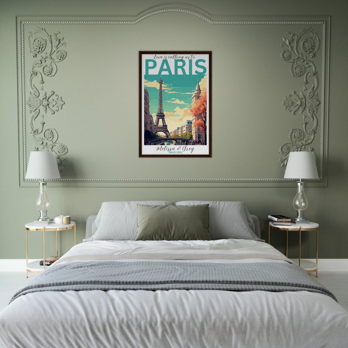 Paris Travel Daydreams Canvas - Out of Office Outfitters - Print Material