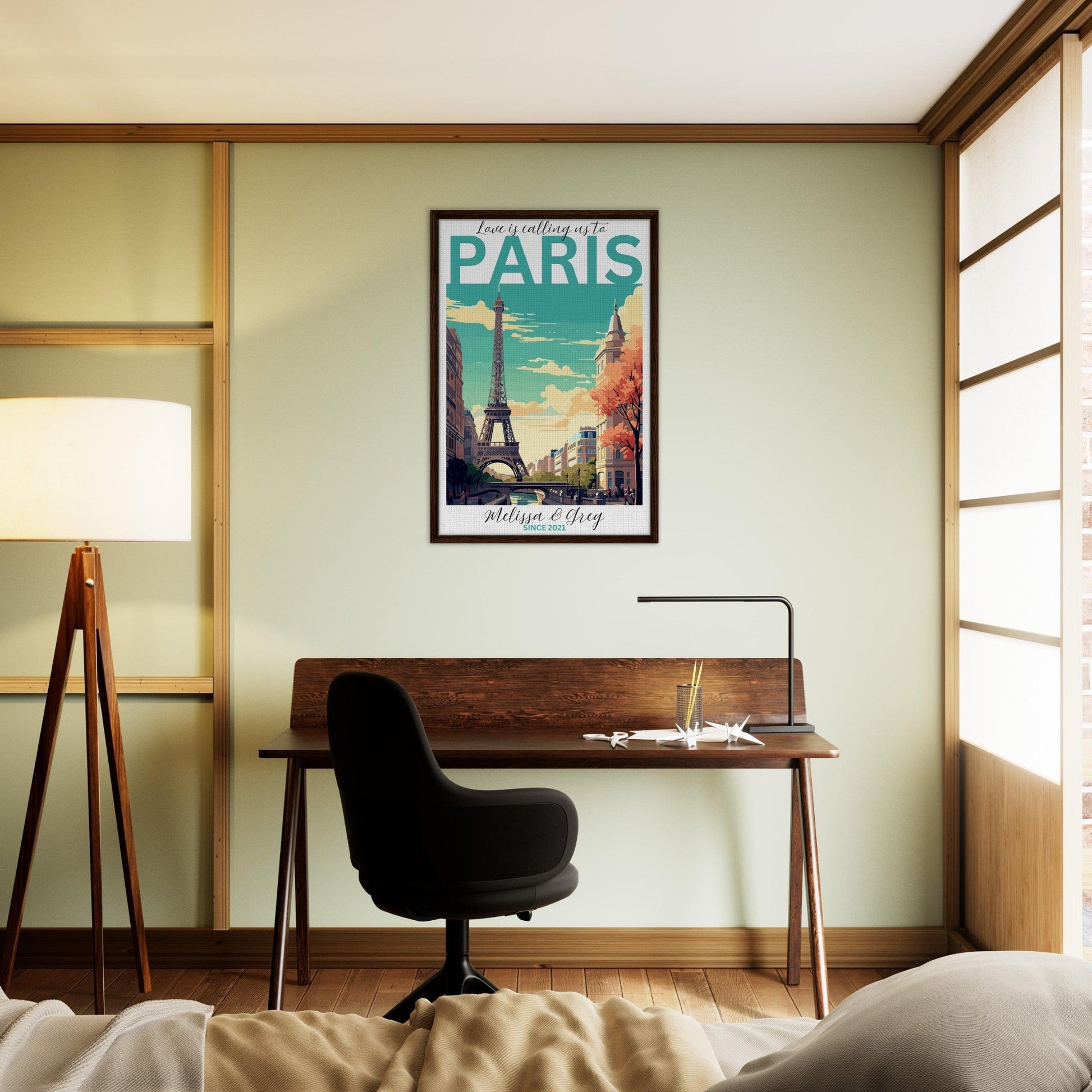 Paris Travel Daydreams Canvas - Out of Office Outfitters - Print Material