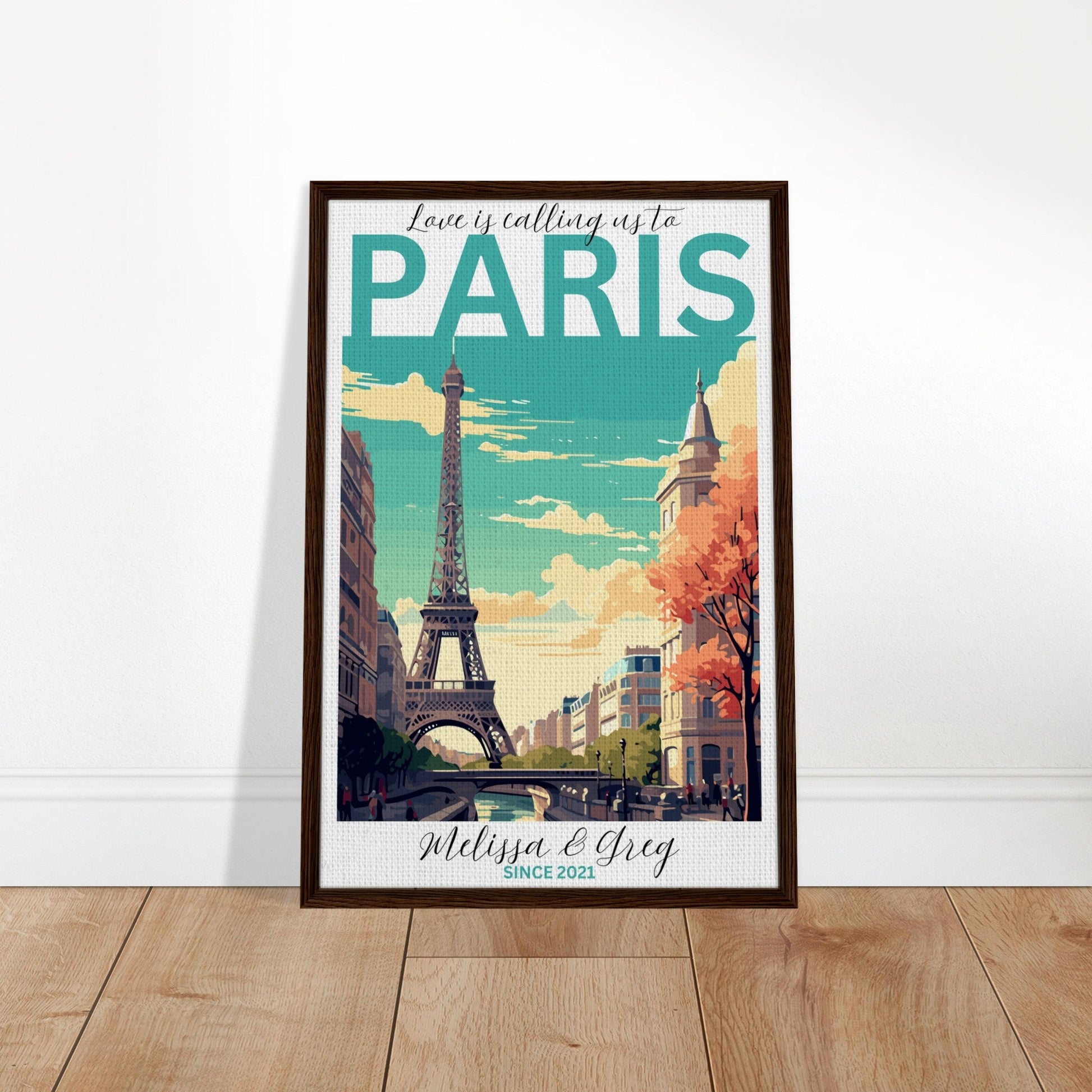 Paris Travel Daydreams Canvas - Out of Office Outfitters - Print Material