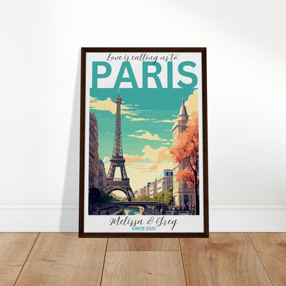 Paris Travel Daydreams Canvas - Out of Office Outfitters - Print Material