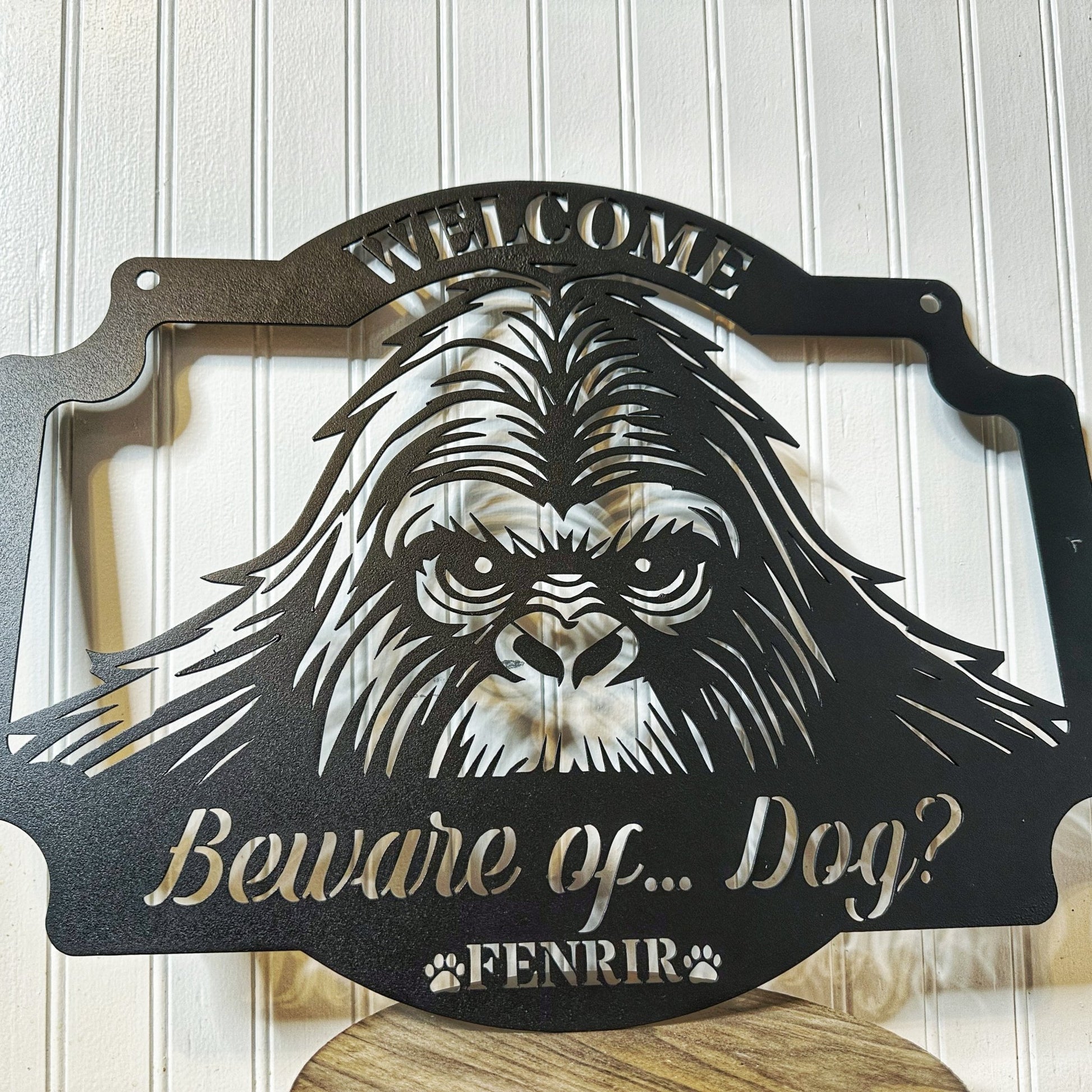 Peeking Sasquatch Welcome Sign - Out of Office Outfitters - Die - Cut Sign