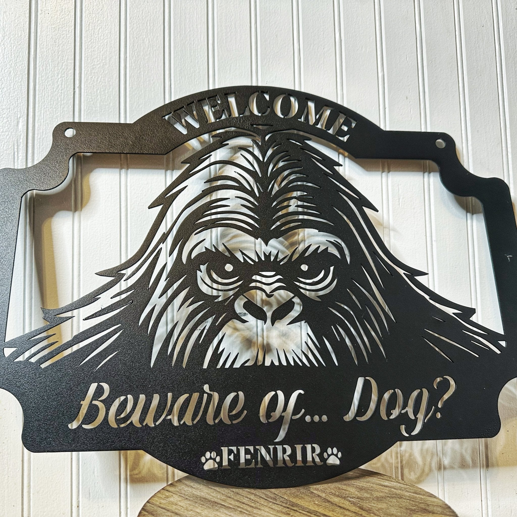 Peeking Sasquatch Welcome Sign - Out of Office Outfitters - Die - Cut Sign