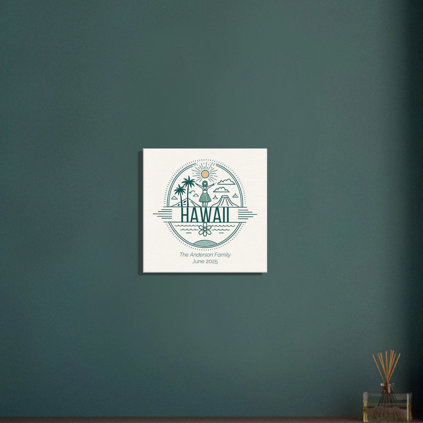 Personalized Travel Canvas – Hawaii Wall Art - Out of Office Outfitters - Home Decor