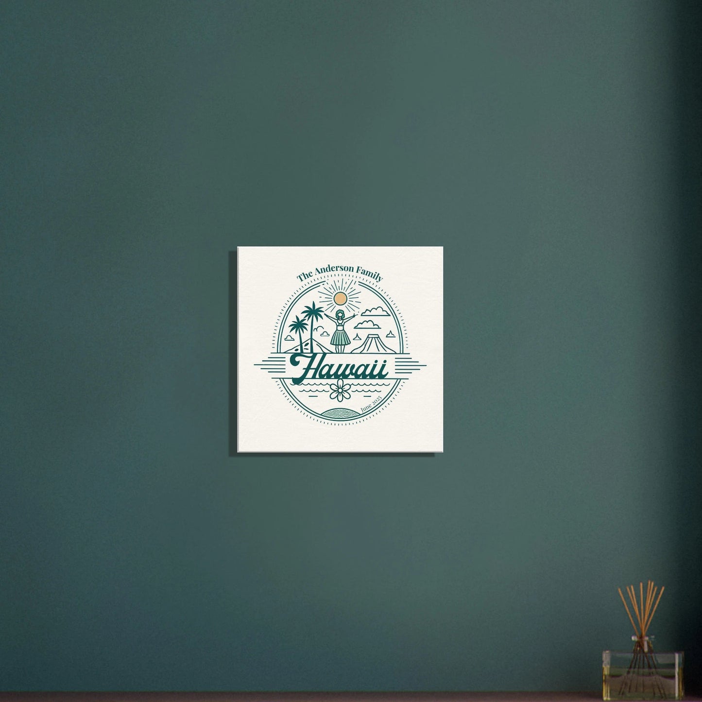 Personalized Travel Canvas – Hawaii Wall Art - Out of Office Outfitters - Home Decor