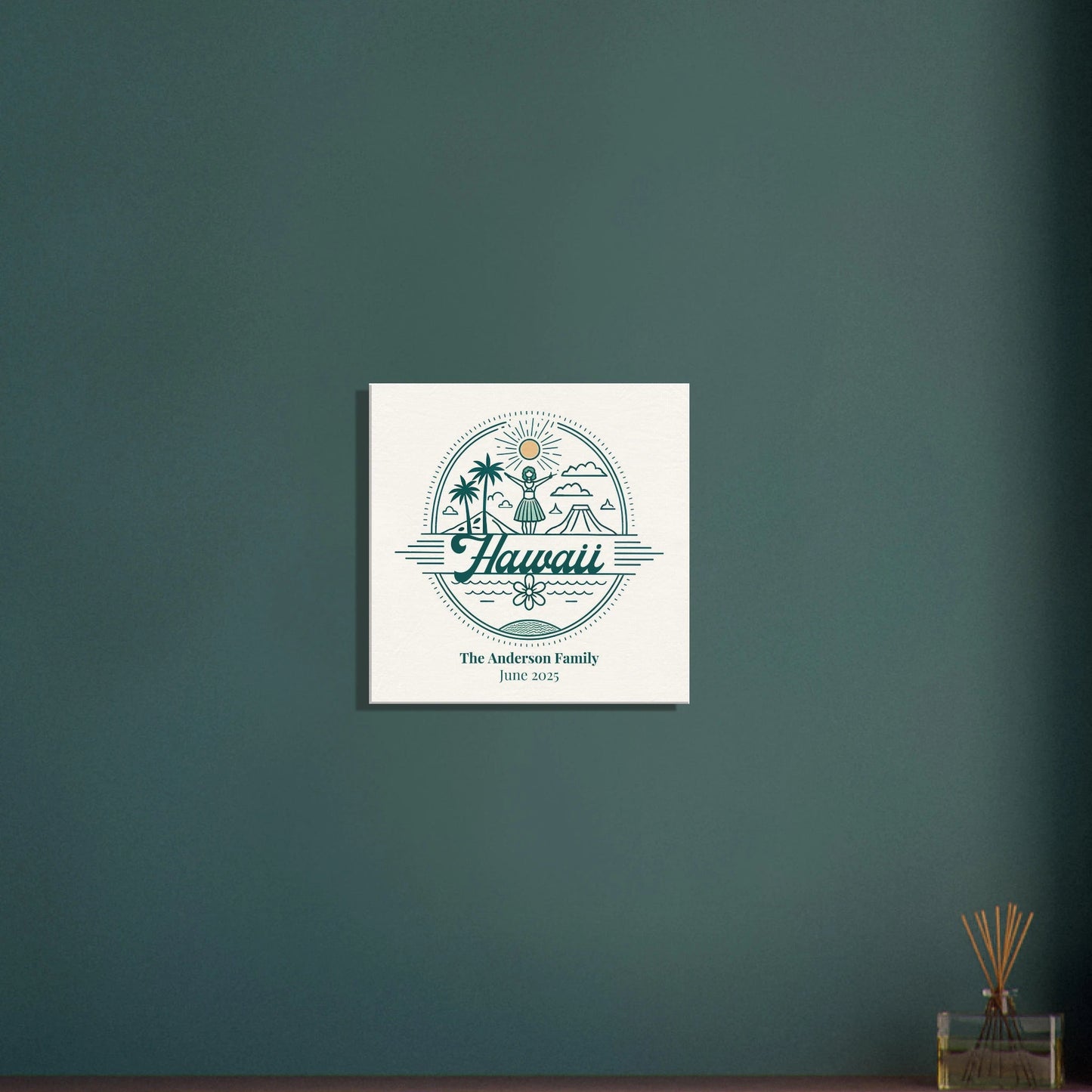 Personalized Travel Canvas – Hawaii Wall Art - Out of Office Outfitters - Home Decor