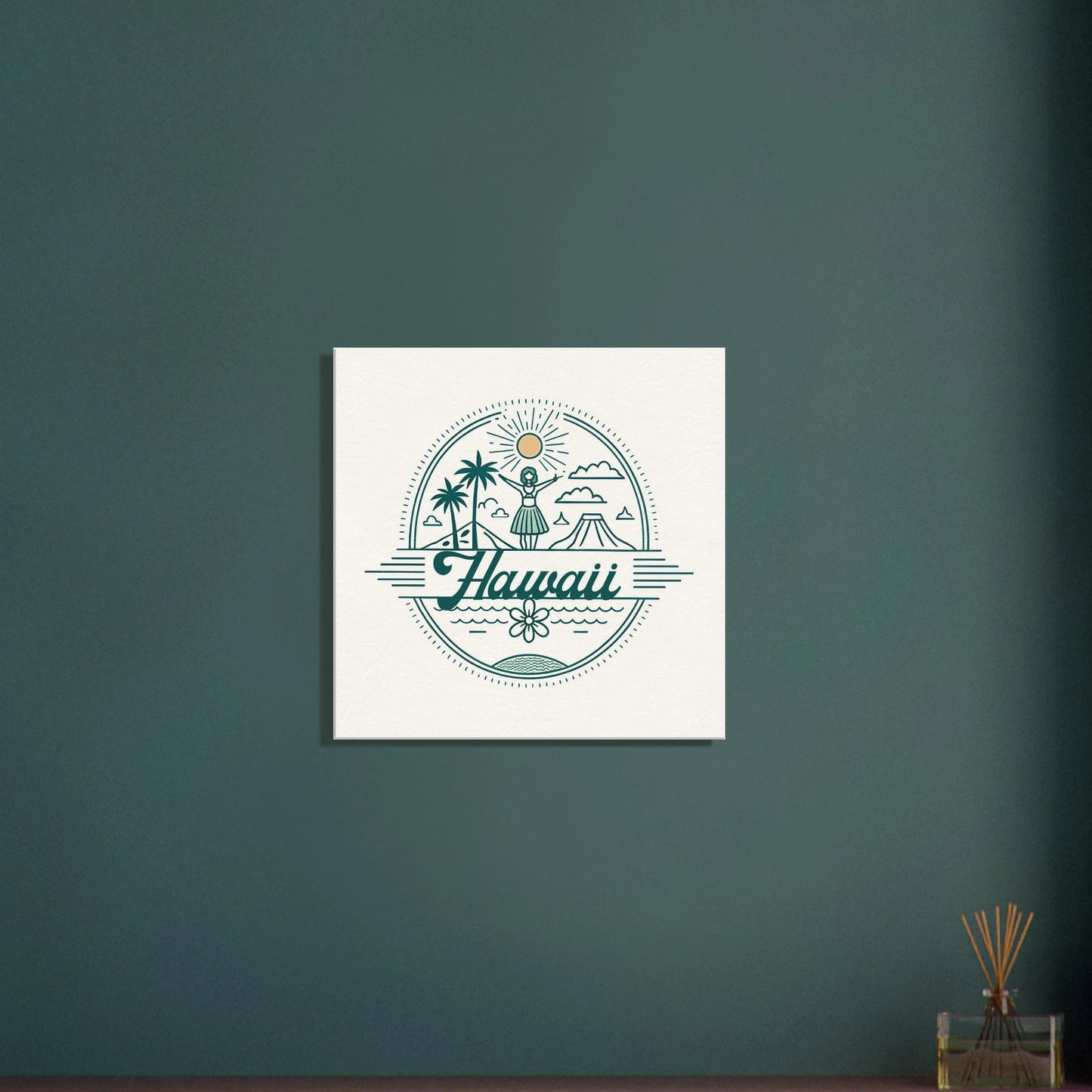 Personalized Travel Canvas – Hawaii Wall Art - Out of Office Outfitters - Home Decor