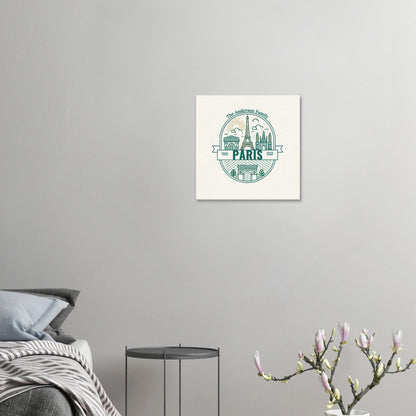 Personalized Travel Canvas – Paris Wall Art - Out of Office Outfitters - Home Decor