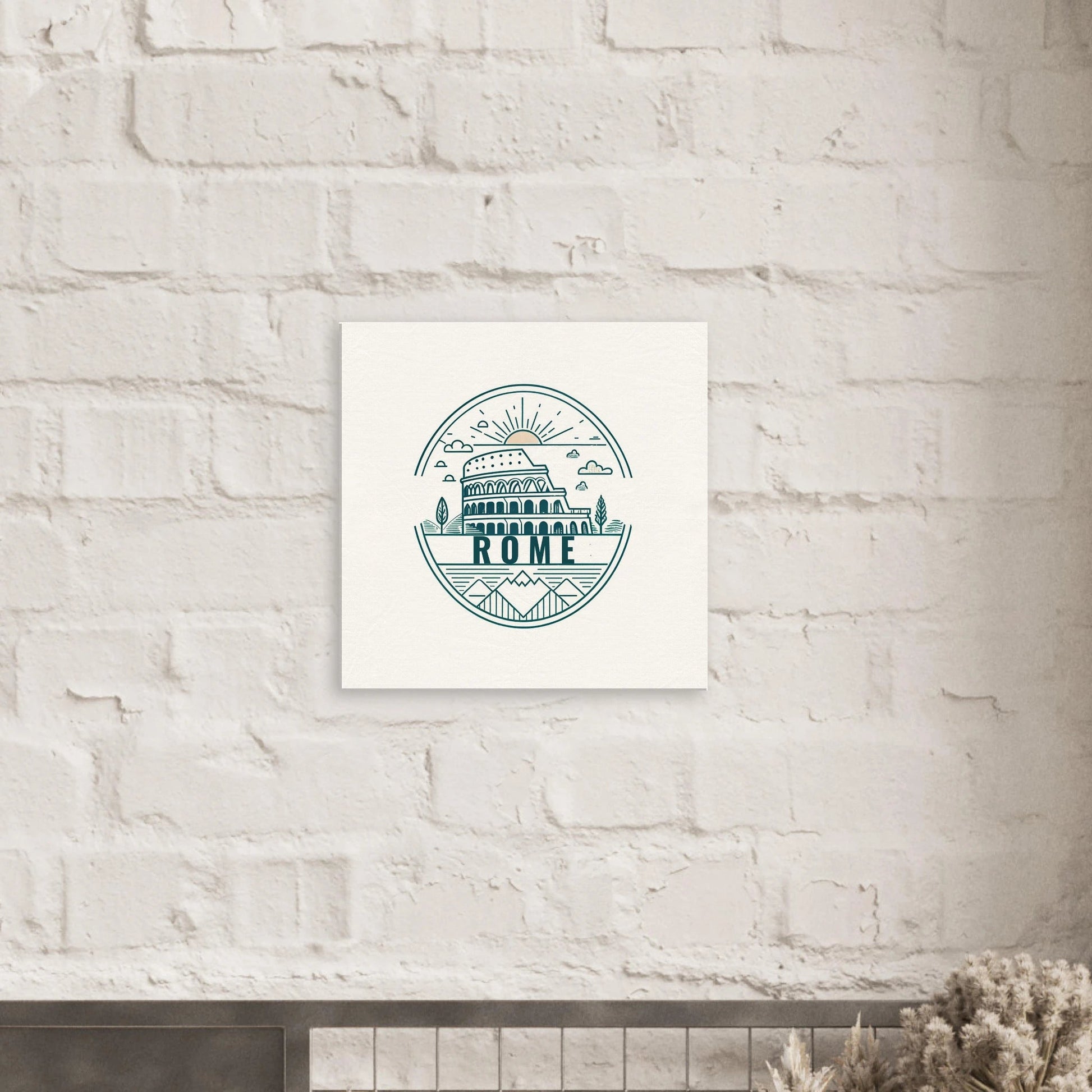 Personalized Travel Canvas – Rome Wall Art - Out of Office Outfitters - Home Decor