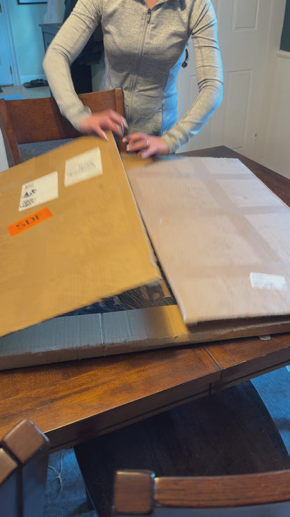 Deck The Palms Christmas Card Display