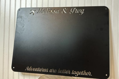 Exploring Together Travel Magnet Display Board