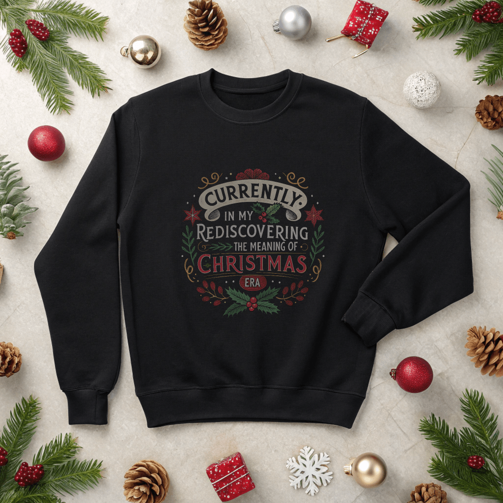 Rediscovering Christmas Era Sweatshirt - Out of Office Outfitters - Sweatshirt