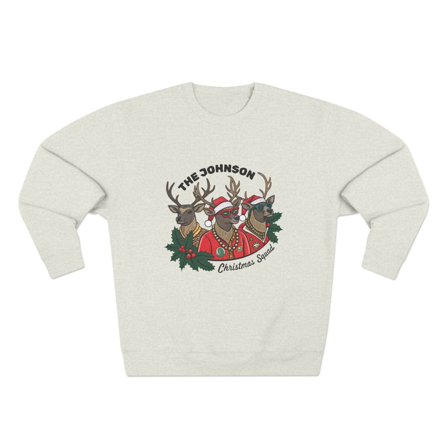 Reindeer Squad Christmas Sweatshirt - Out of Office Outfitters - Sweatshirt