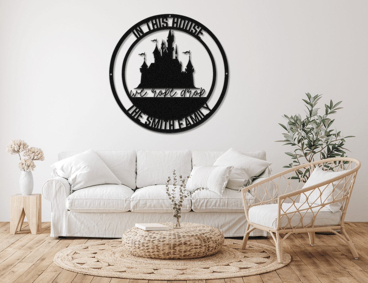 Rope Drop Metal Wall Art - Out of Office Outfitters - Die - Cut Sign