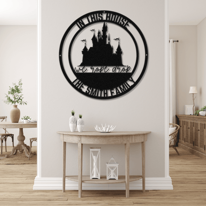Rope Drop Metal Wall Art - Out of Office Outfitters - Die - Cut Sign