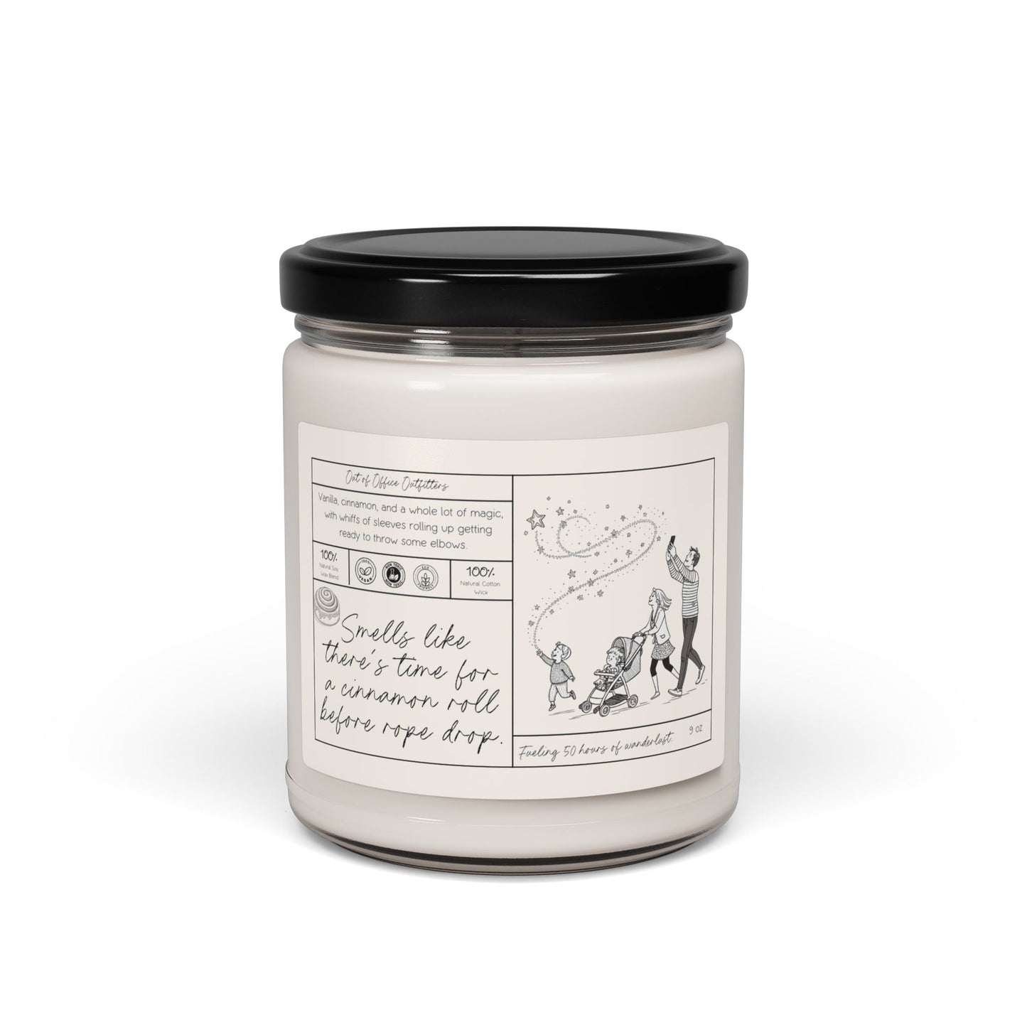 Rope Drop Treats Personalized Giftable Candle for Travelers - Out of Office Outfitters - Home Decor