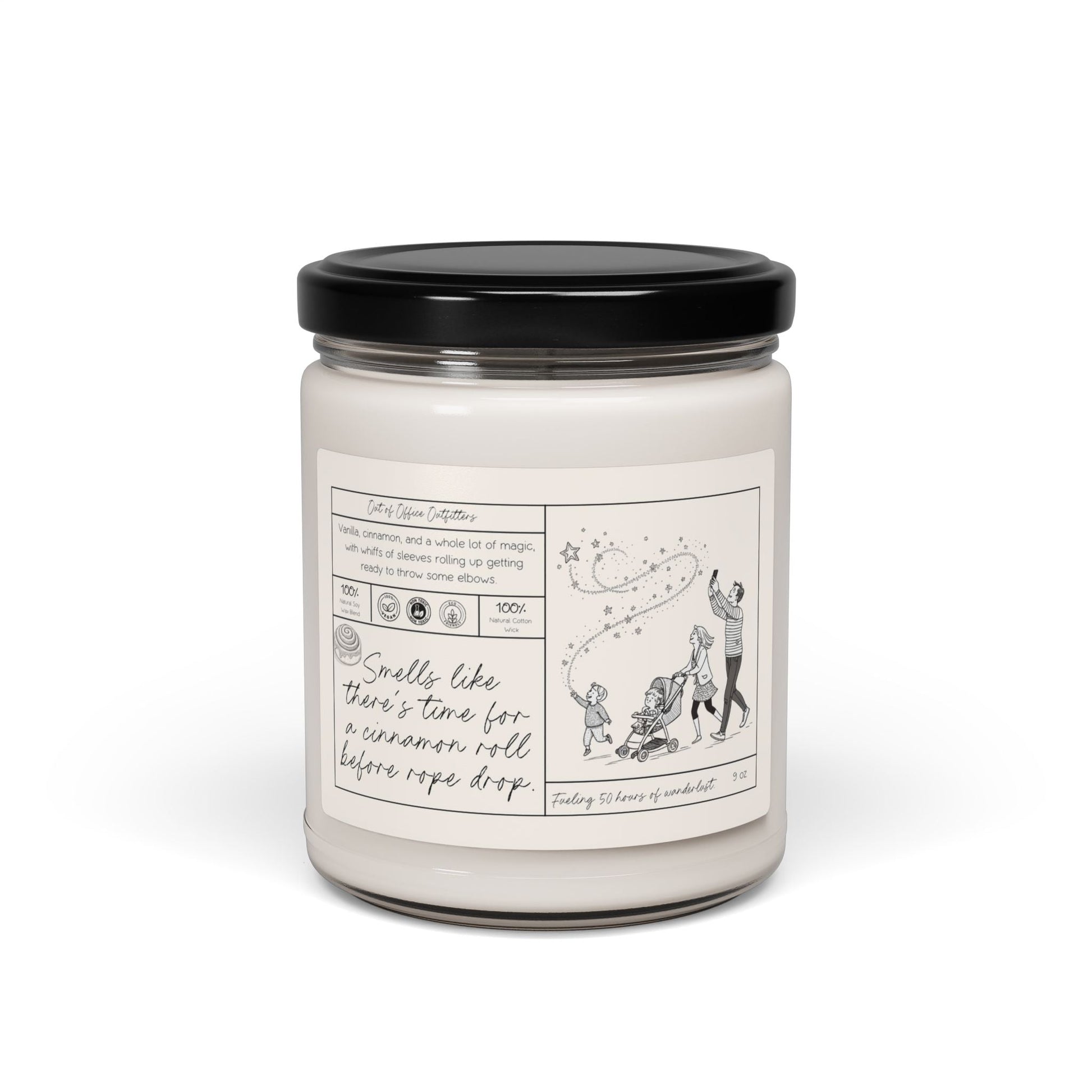 Rope Drop Treats Personalized Giftable Candle for Travelers - Out of Office Outfitters - Home Decor