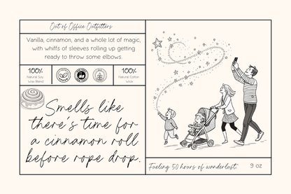 Rope Drop Treats Personalized Giftable Candle for Travelers - Out of Office Outfitters - Home Decor