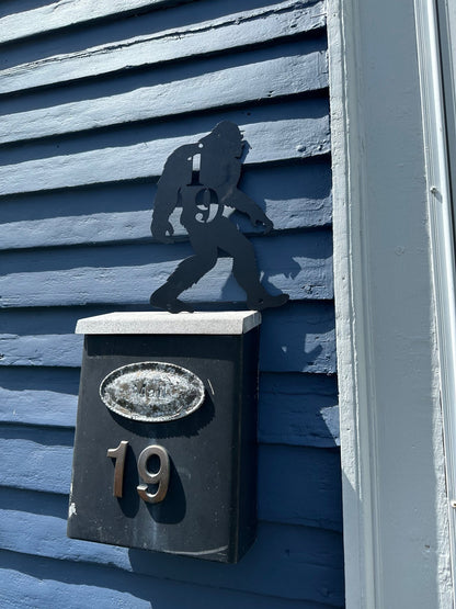 Sasquatch Custom House Number Sign - Out of Office Outfitters - Die - Cut Sign