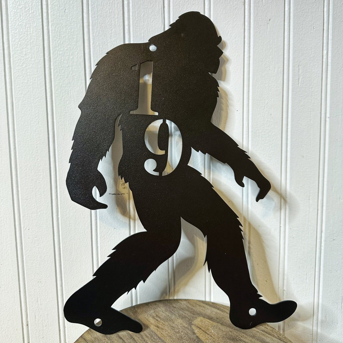 Sasquatch Custom House Number Sign - Out of Office Outfitters - Die - Cut Sign