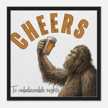 Sasquatch Unbelievable Nights Canvas Wall art - Out of Office Outfitters - Print Material