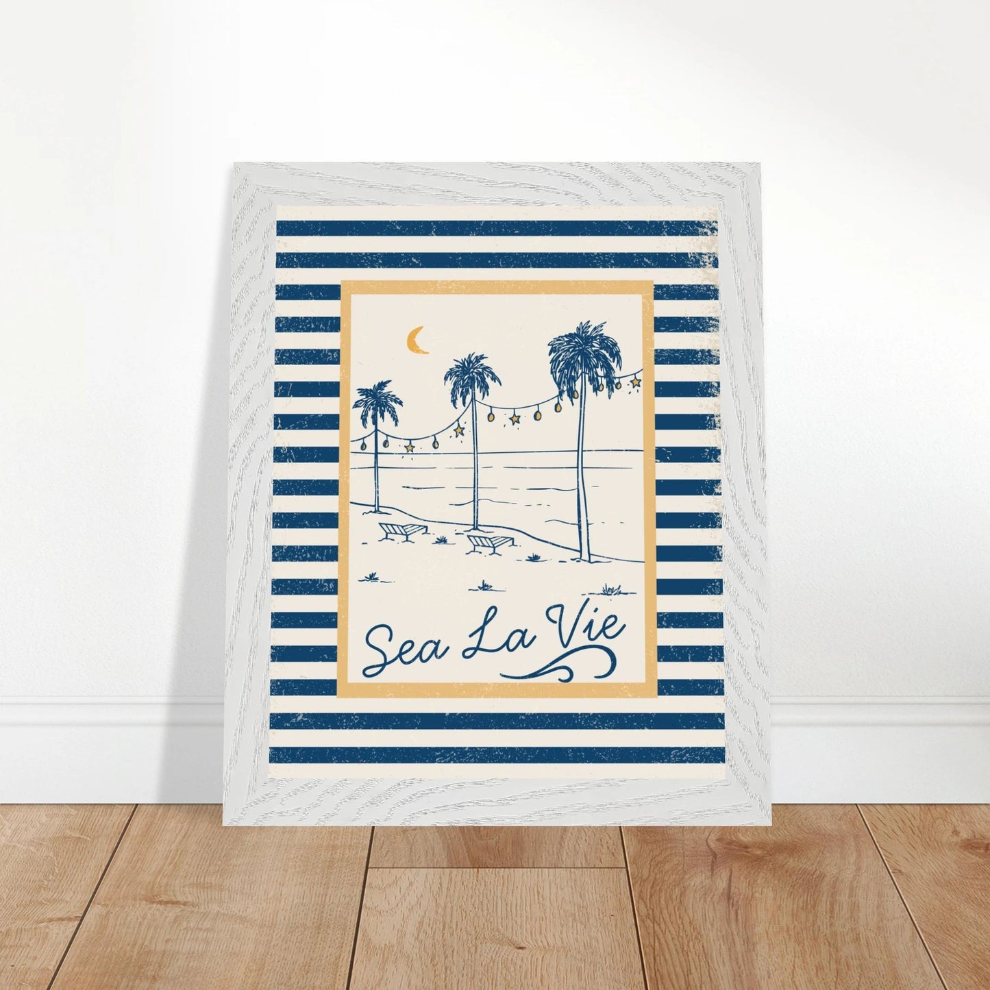 Sea La Vie Coastal Chic Wall Art - Out of Office Outfitters - Print Material