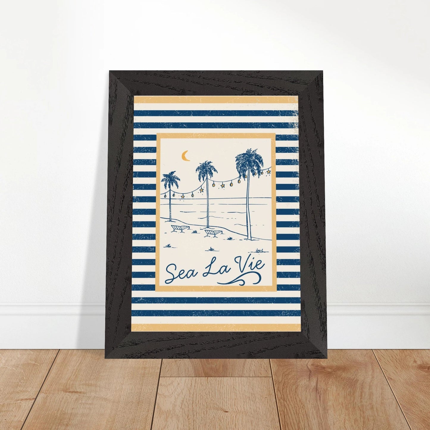 Sea La Vie Coastal Chic Wall Art - Out of Office Outfitters - Print Material