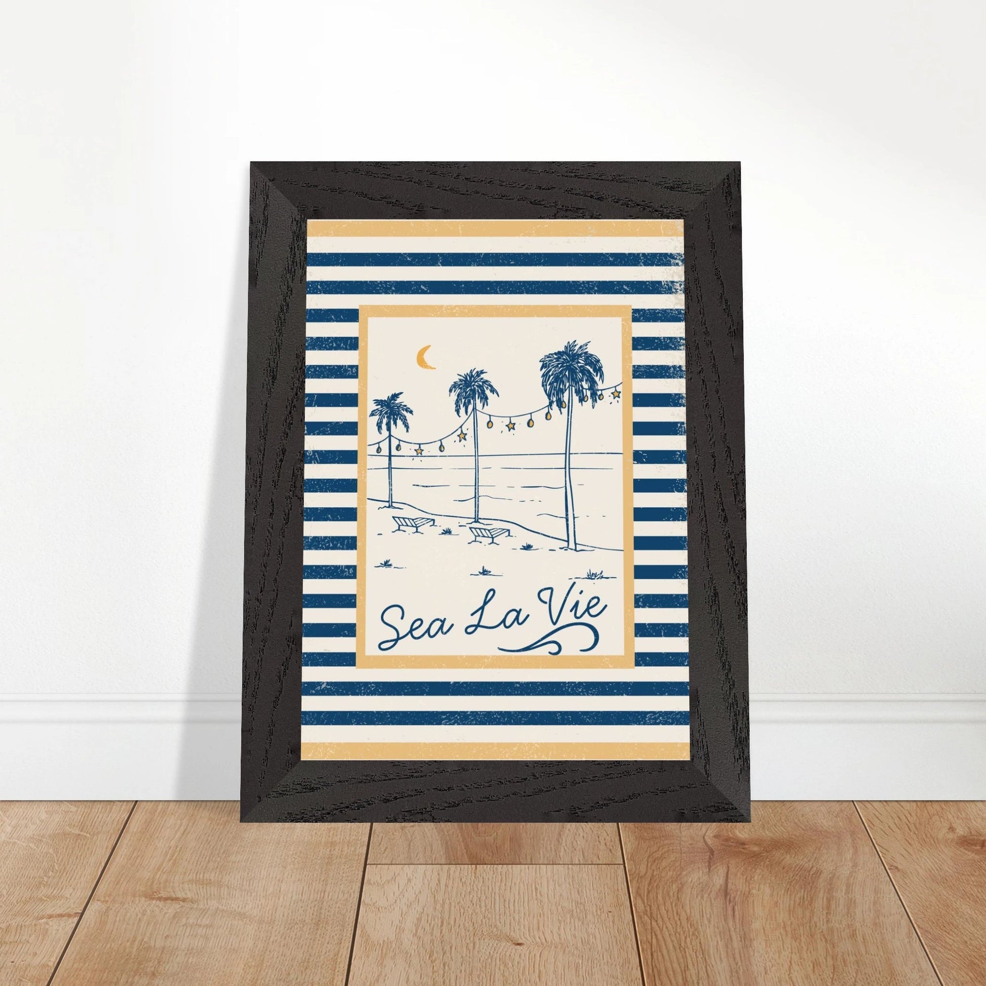 Sea La Vie Coastal Chic Wall Art - Out of Office Outfitters - Print Material