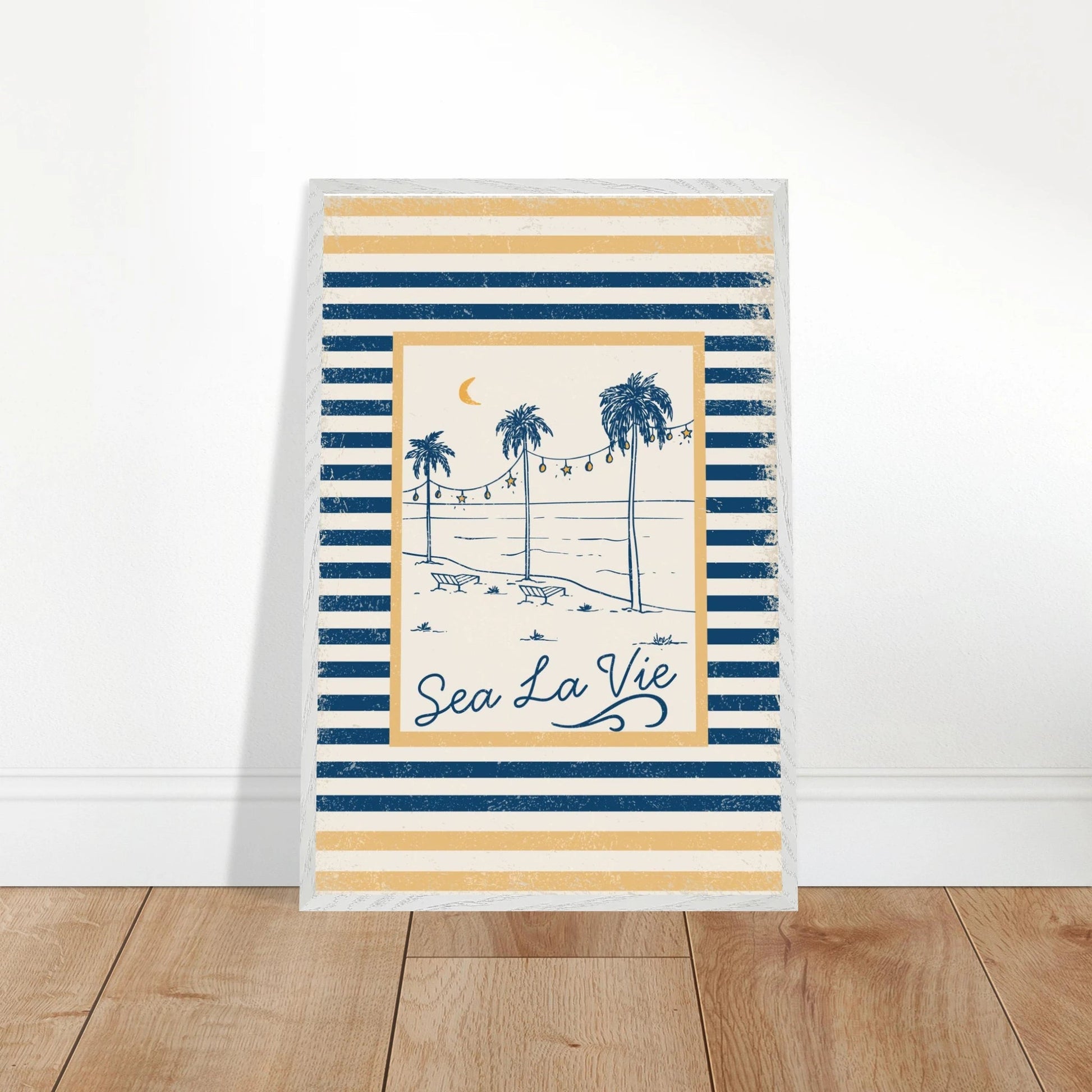 Sea La Vie Coastal Chic Wall Art - Out of Office Outfitters - Print Material