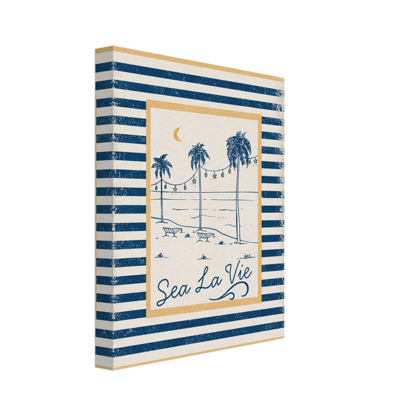 Sea La Vie Coastal Chic Wall Art - Out of Office Outfitters - Print Material