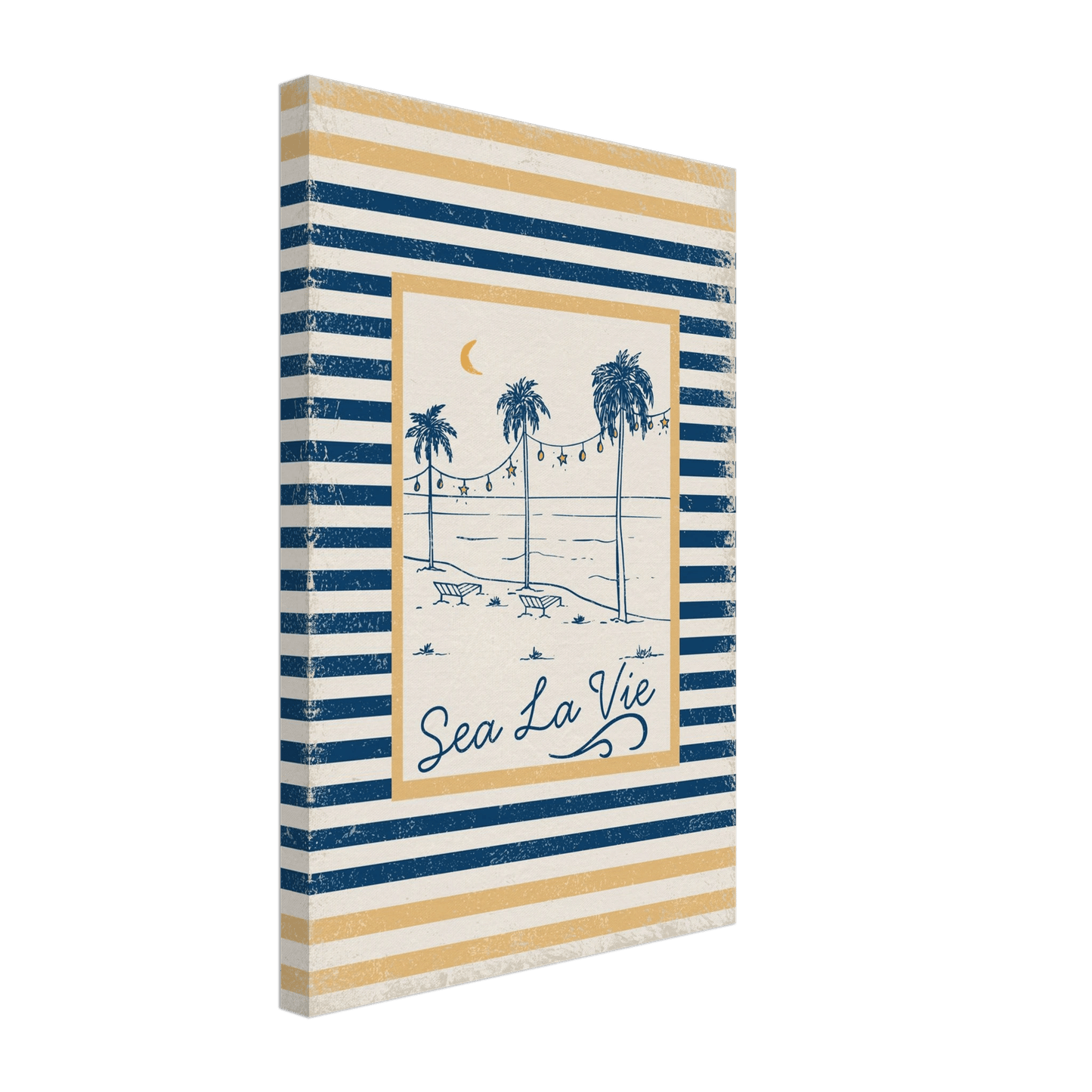 Sea La Vie Coastal Chic Wall Art - Out of Office Outfitters - Print Material