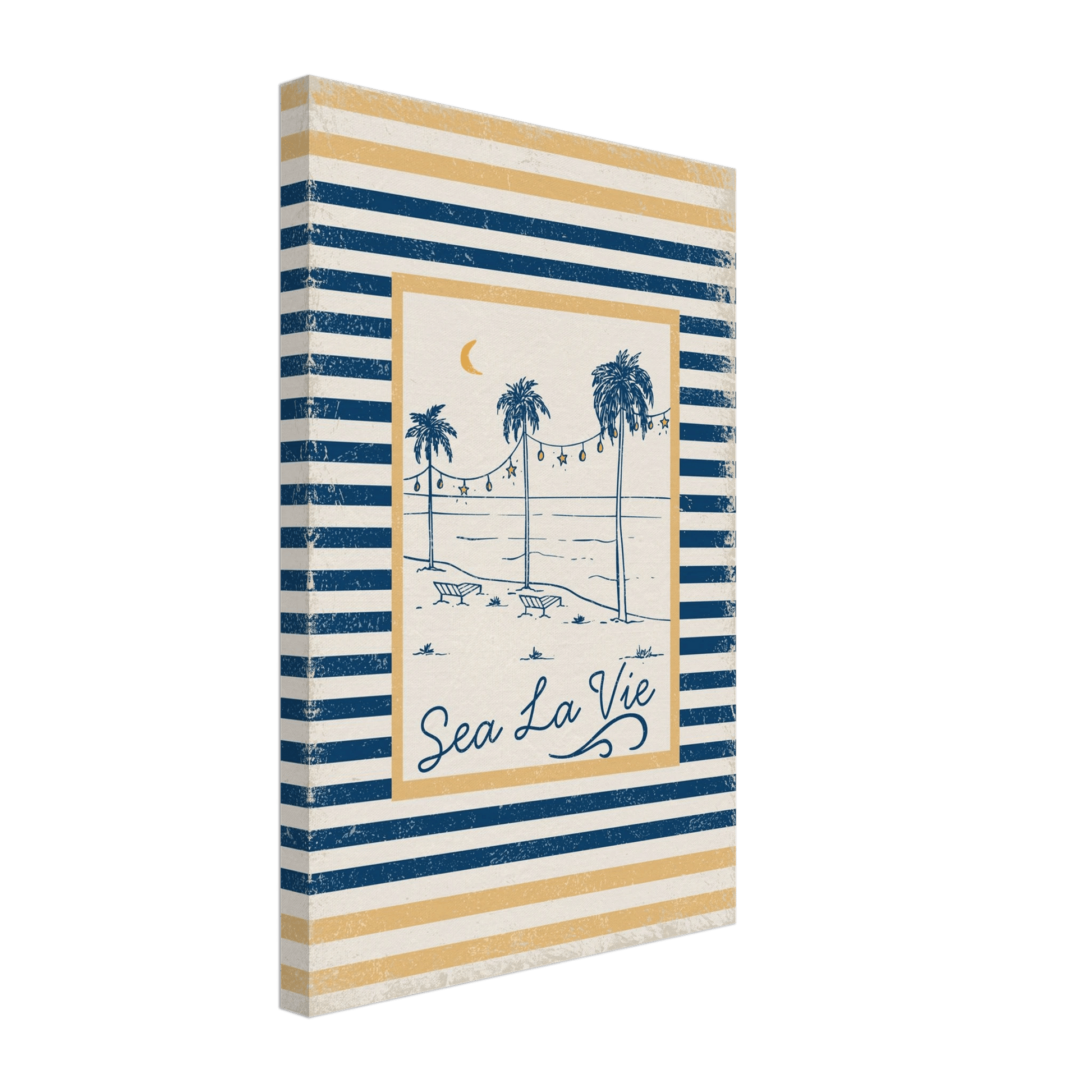 Sea La Vie Coastal Chic Wall Art - Out of Office Outfitters - Print Material