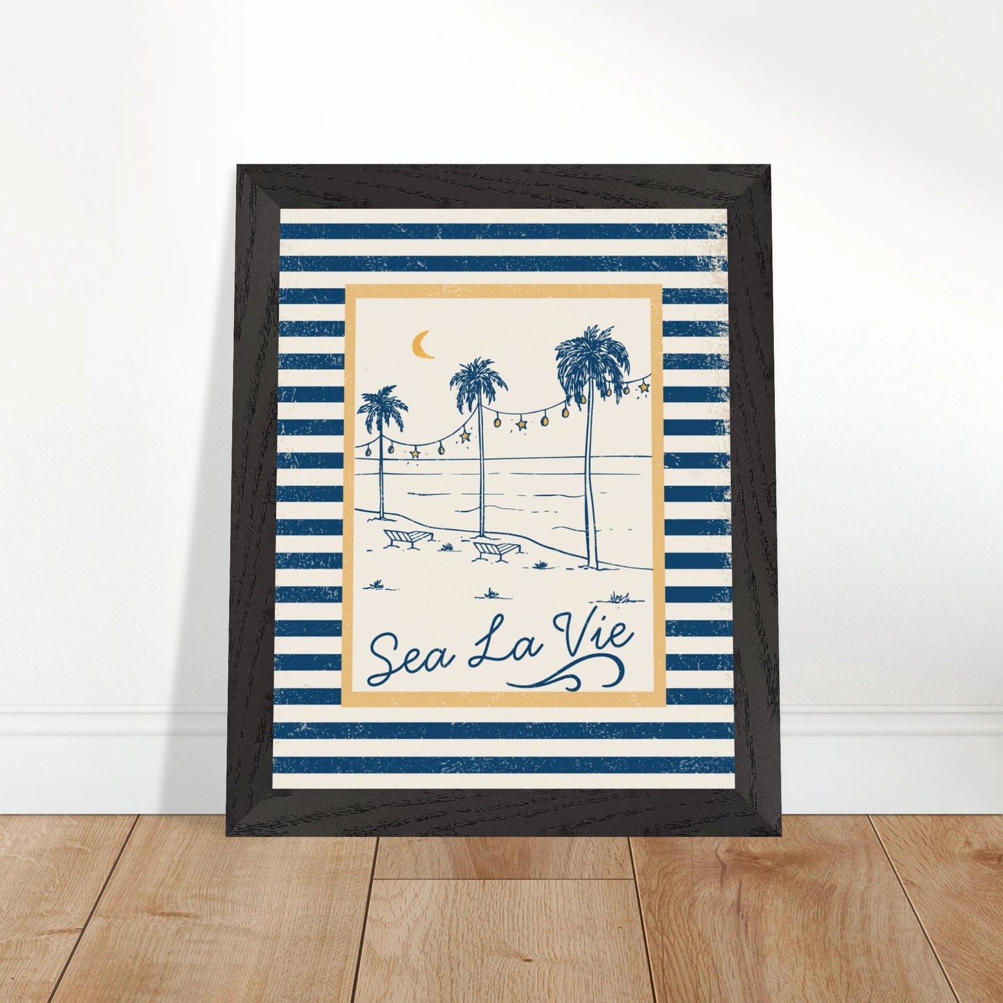 Sea La Vie Coastal Chic Wall Art - Out of Office Outfitters - Print Material